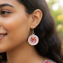 Fox Earrings Örhängen