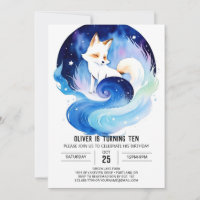 Fox Fables i Forest Birthday