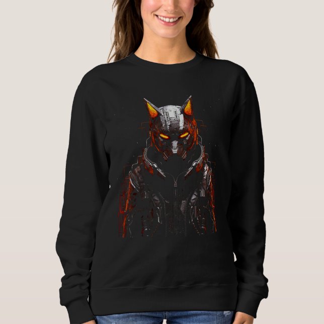 Fox Fantasy  Animal  Robot Fox T Shirt (Framsida)