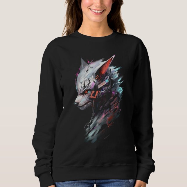 Fox Fantasy Art  Animal Fox T Shirt (Framsida)