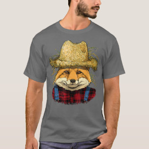Fox Farmer Wildlife Fox Forest Älskare T Shirt