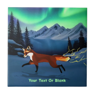 Fox Fire - norra Ljus Kakelplatta