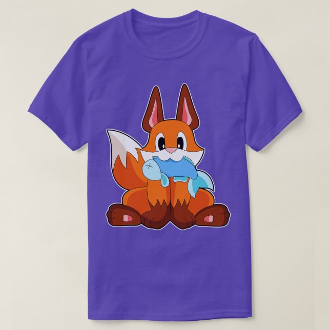 Fox Fisk 1 T Shirt (Design framsida)