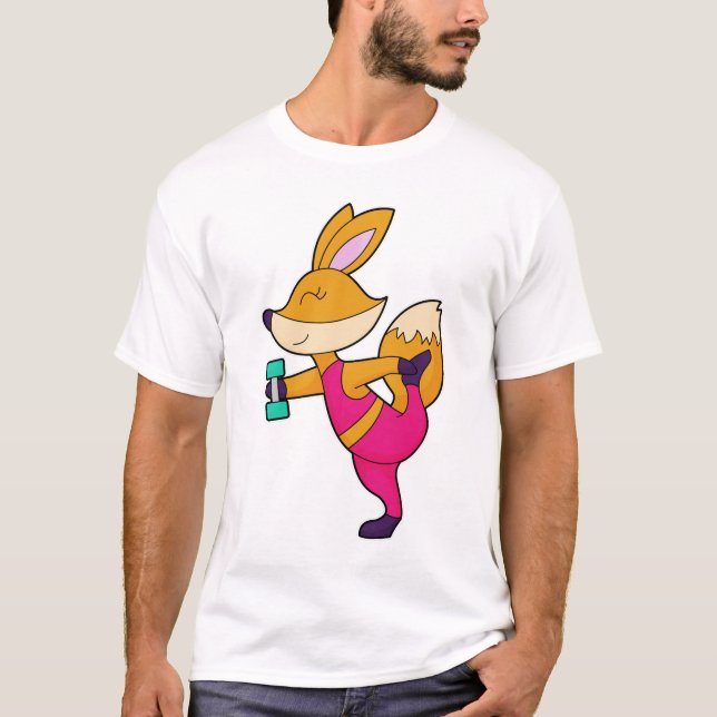 Fox Fitness Dumbbell T Shirt (Framsida)