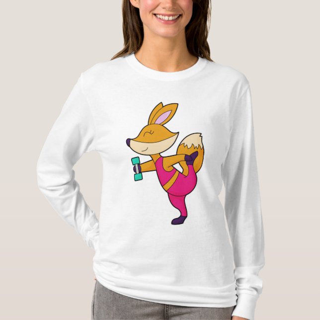 Fox Fitness Dumbbell T Shirt (Framsida)