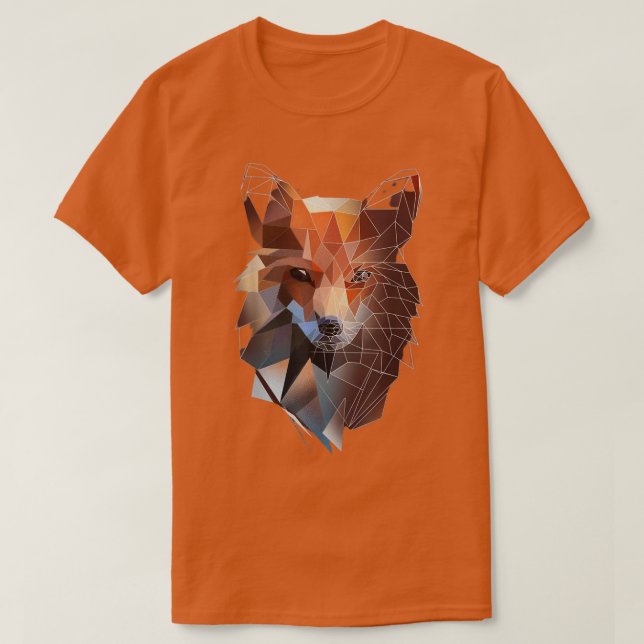 Fox Focus Animal Lover Winter Sweater T-Shirt (Design framsida)