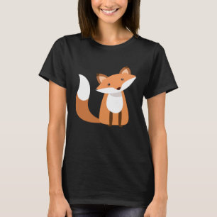 Fox för kvinnor, barn i manar t shirt