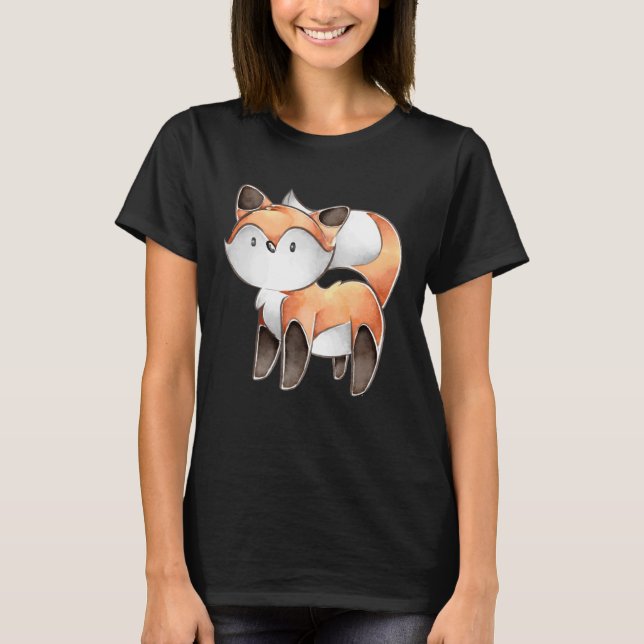 Fox för kvinnor manar Barn 3 T Shirt (Framsida)