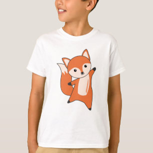 Fox Forest Animal Foxes Orange Kawaii Animals T Shirt