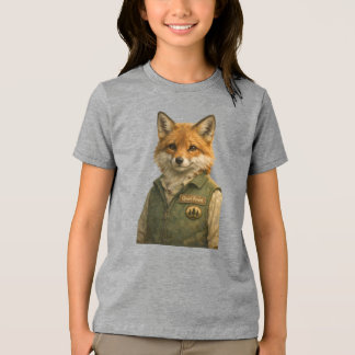 Fox_Forest_Ranger_Flickor_Tri‑Blend Tröja