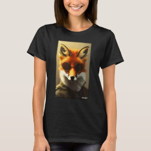 Fox Fox Sunglasses Wildlife Animals Zoo Forest 1 T Shirt
