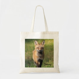 Fox Friend Tote Tygkasse