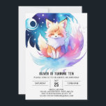 Fox Friends in in the Skogen Birthday Inbjudningar<br><div class="desc">Samla dina vänner till ett skogsland äventyr med våra Fox Friends i Skogen Birthday-inbjudan, designad för barn i alla åldrar. Bild är en glatt samling vänliga rävar under skogskålen och bjuder in gäster till firande fyllda med kamaraderie och roligt. Med det redigerbara och utskrivbara formatet kan du lägga till en...</div>