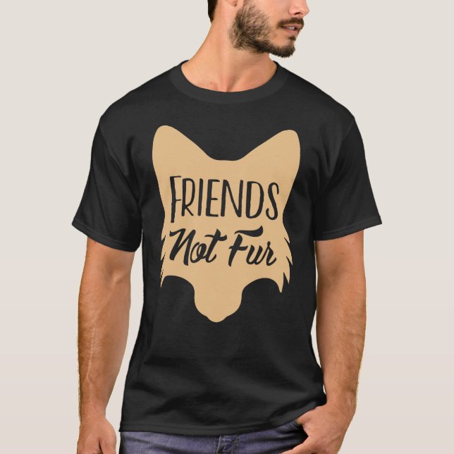 Fox Friends Not Päls Juniper T Shirt (Framsida)
