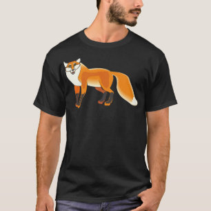 Fox fuchs djurlabrador, tryckarbetare t shirt