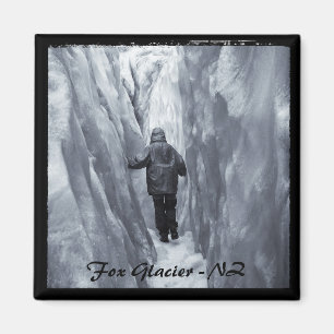 Fox Glacier - Nya Zeeland 4 (Fridge Magnet) Magnet