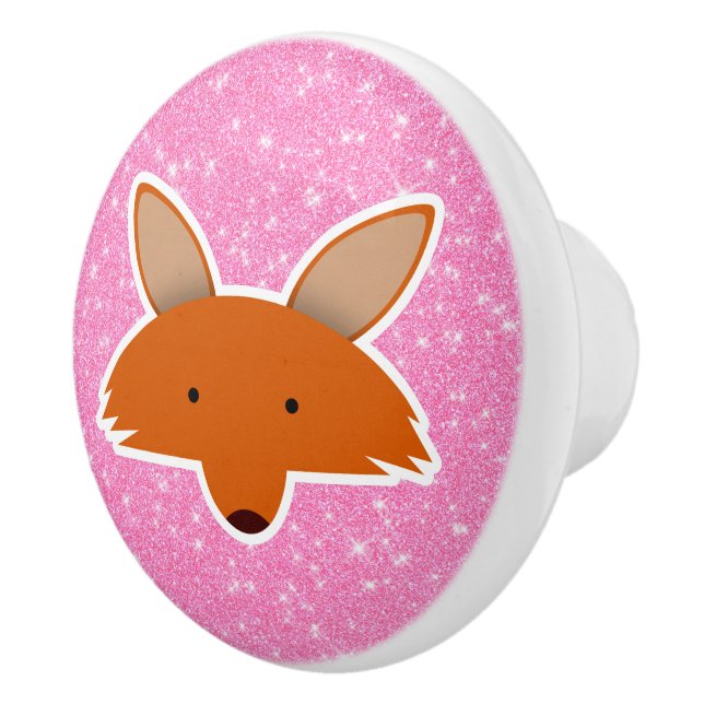Fox Glitter Knopp (Höger)