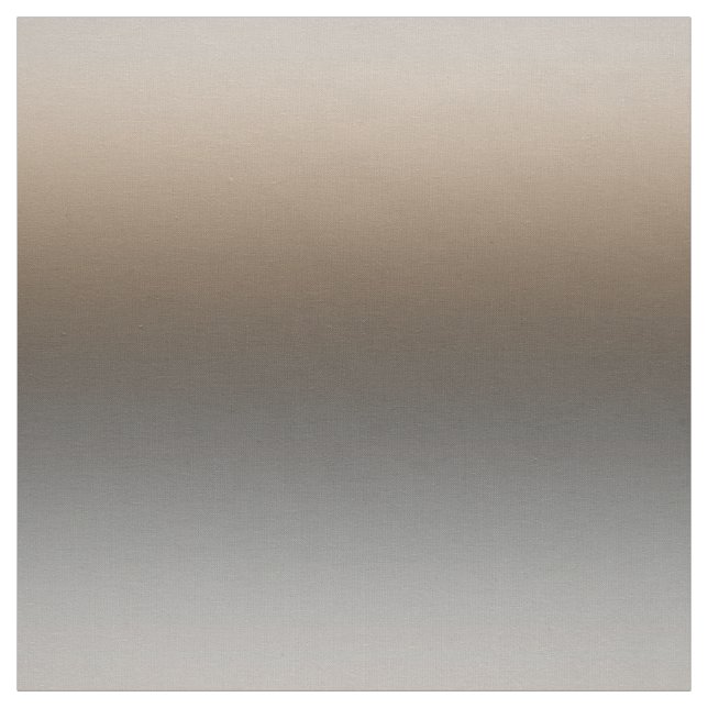 Fox Grått Black Brown Gradient Ombre Färgad Fabric Tyg (Provkarta)