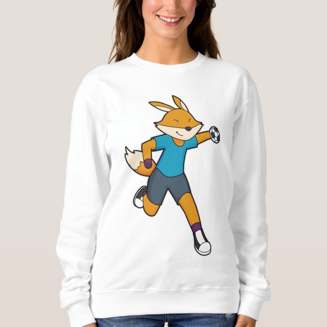 Fox Handball-spelarhandboll T Shirt (Framsida)