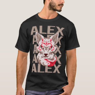 Fox Head - Alex Namn T Shirt