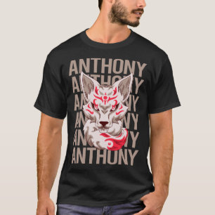 Fox Head - Anthony Namn T Shirt