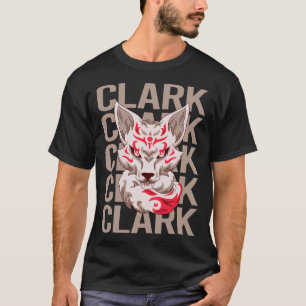 Fox Head - Clark Namn T Shirt
