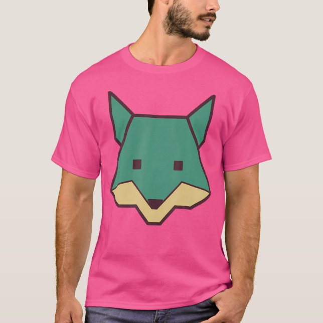 Fox Head T Shirt (Framsida)