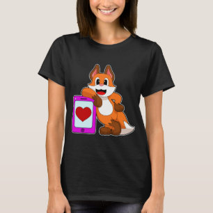 Fox Heart T Shirt