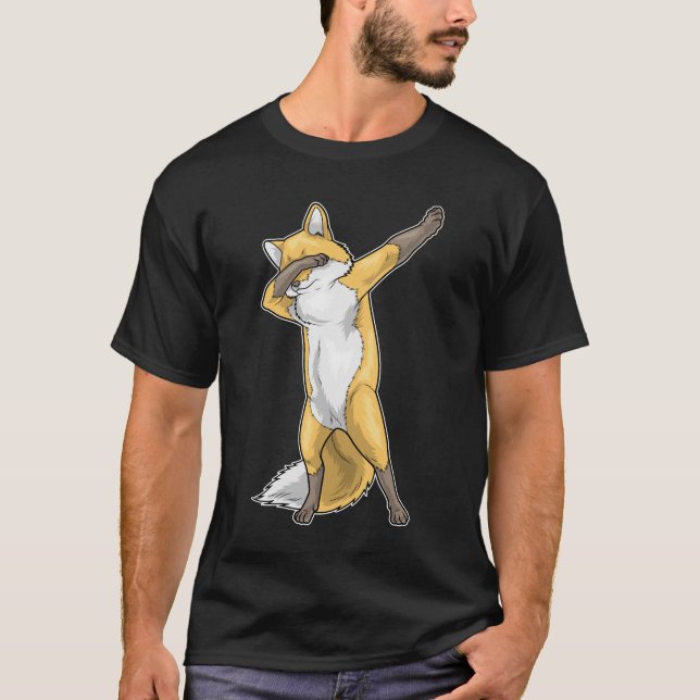 Fox Hip hop Dance T Shirt (Framsida)