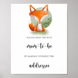 Fox - Hjälp Busy Mamma att Poster