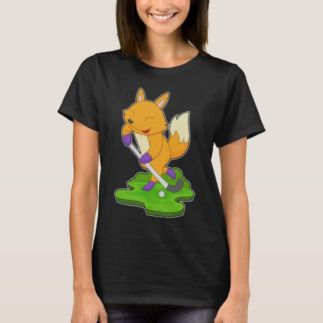 Fox Hockey Hockey stick T Shirt (Framsida)