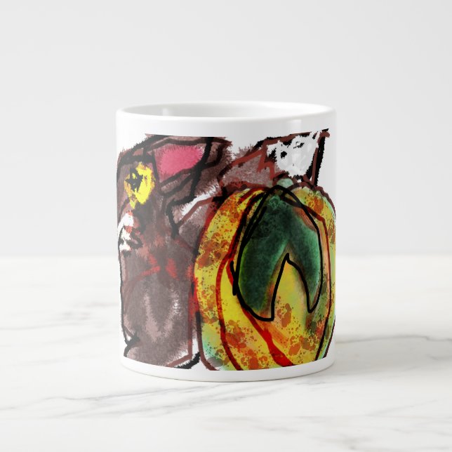 Fox höstplan jumbo mugg (Framsidan)
