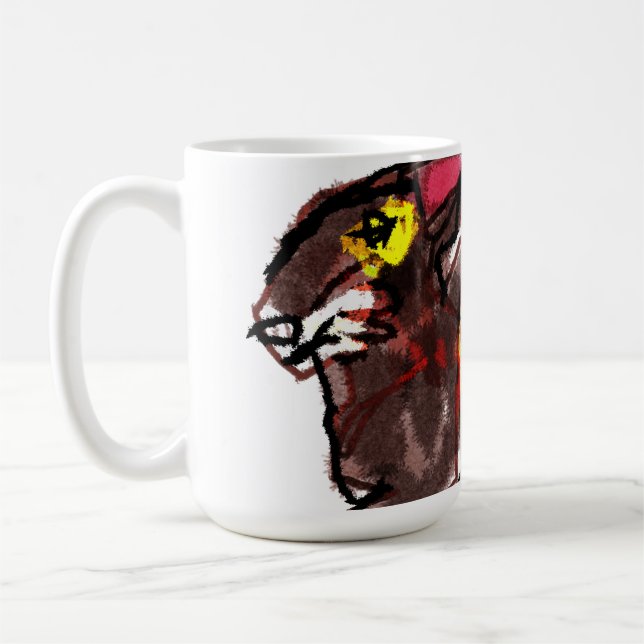 Fox höstplan kaffemugg (Vänster)