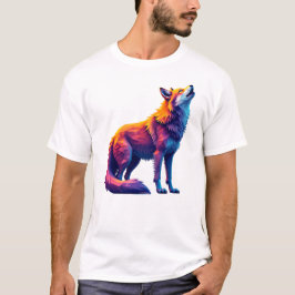 Fox Howling till framtiden T Shirt