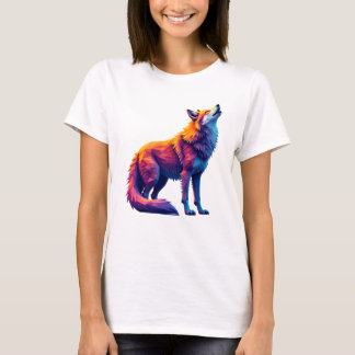 Fox Howling till framtiden T Shirt