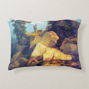 Fox Hunt Josef Navrátil efter 1850 Prydnadskudde