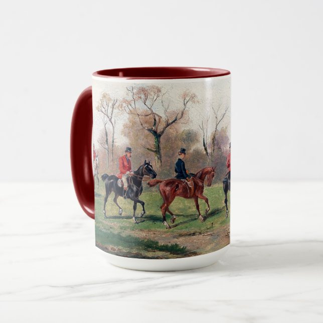 Fox Hunt Mugg (Framsida vänster)