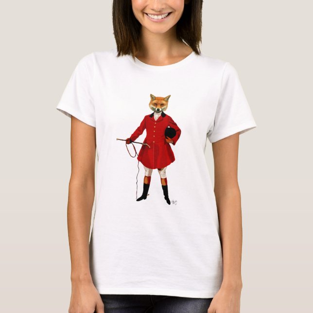 Fox Hunter 2 Fullt 3 T Shirt (Framsida)