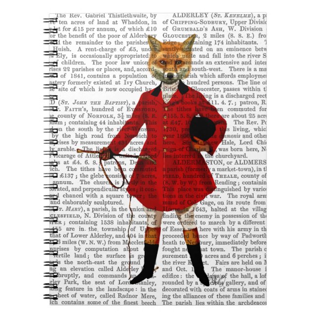 Fox Hunter 2 Fullt Anteckningsbok (Framsidan)