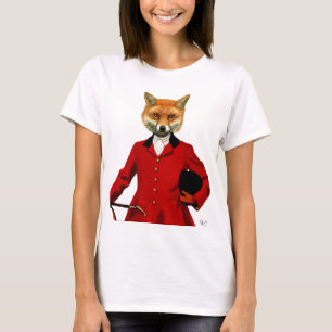 Fox Hunter 2 Porträtt 2 T-shirt