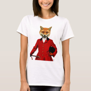 Fox Hunter 2 Porträtt Tee Shirt