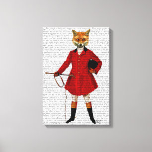Fox Hunter Canvastryck