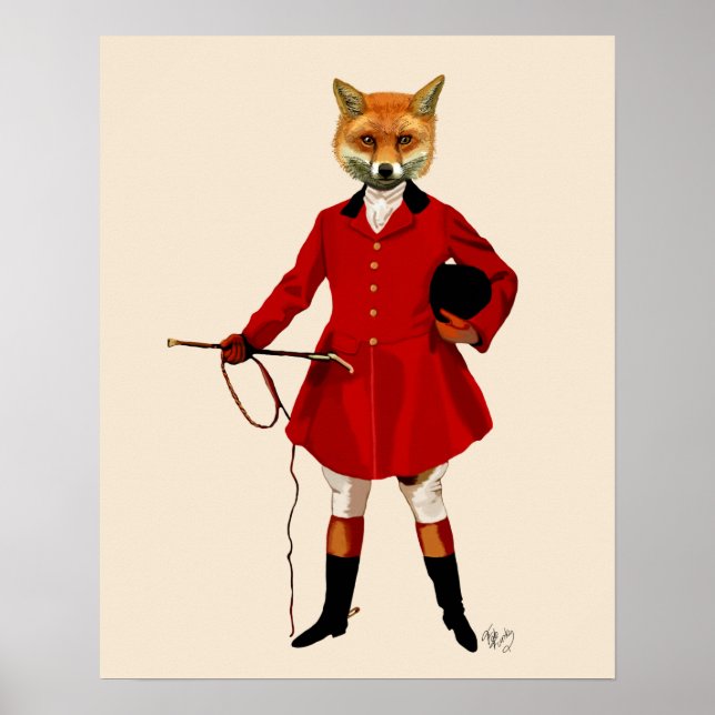 Fox Hunter Poster (Framsidan)