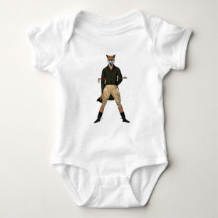 Fox Hunting Baby dusch Bodydress T Shirt