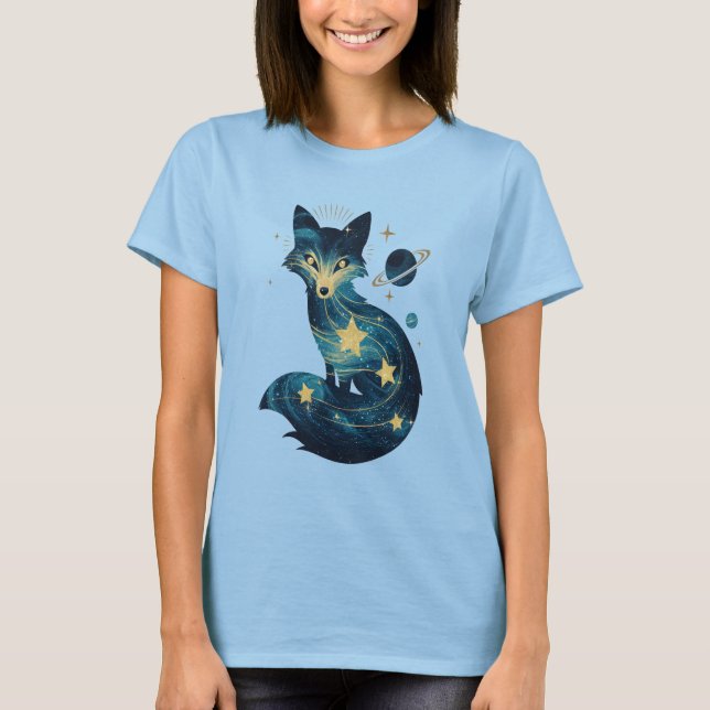 Fox i berget T-Shirt (Framsida)
