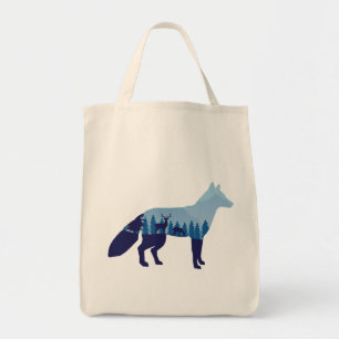 Fox i bergsskogen tygkasse