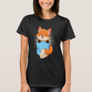 Fox i bröstfickan, fejd t shirt