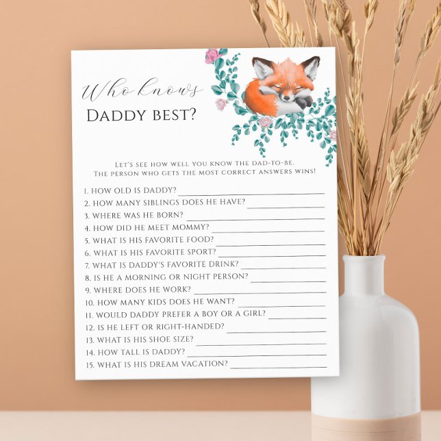 Fox i grey - Vem vet vad pappa spelar bäst (Skapare uppladdad)