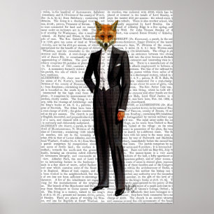 Fox i kväll i Kostym Fullt Poster