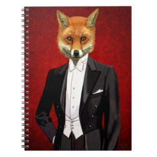 Fox i kväll i Kostym, Porträtt Anteckningsbok